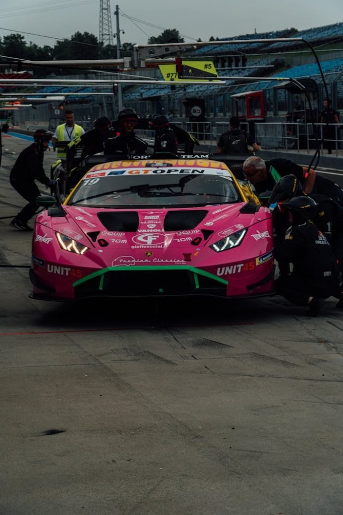 Lamborghini Huracan GT3 EVO2 during the International GT Open